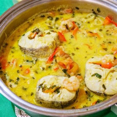  Moqueca de Peixe: Kokkaa tuoretta kalaa mausteista kookosmaidossa ja kuumaa chilitahnaa!